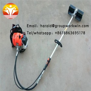 Hand held weeding machine portable weeder