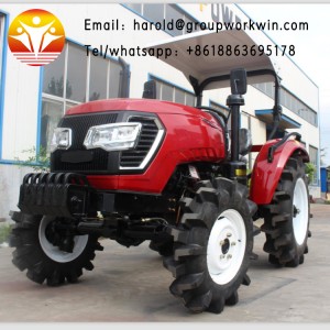 High quality lower price 4 wheeled drive agriculture tractor