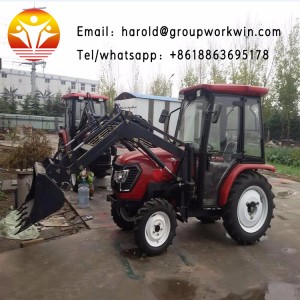 High quality lower price 4 wheeled drive agriculture tractor